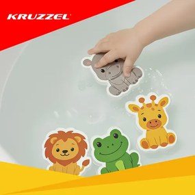 ISO Trade Penové puzzle do kúpeľa Zvieratká – plávajúca hračka pre deti