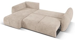 Béžová rohová pohovka (ľavý roh) Matera – Cosmopolitan Design