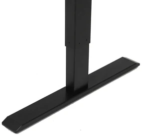 Výškovo nastaviteľná podnož stola BestBerg BBAT-FB / výška 85-130 cm / čierna