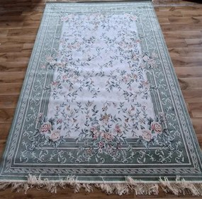 Koberec Hanse Home Naveh Antik krémový / zelený - Zľavnený kus - výrobná vada