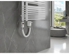 Mexen Amor, elektrické vykurovacie teleso 1200x600 mm + vykurovacia tyč 900 W, biela, W120-1200-600-2900-20