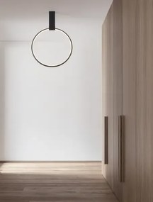 LED luster Garve 40 čierne