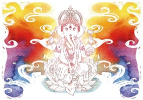 Tapeta hinduistický Ganéša