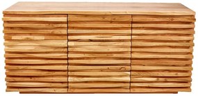 Dizajnová komoda Lorenzo, 160 cm, akácia