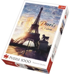 Trefl Paríž za svitania. 1000d