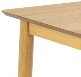 ZARION Dub Prírodný – KUCHYNSKÝ STÔL 120 cm Z DREVA S DYHOU
