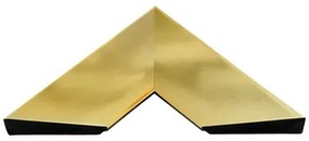 Zrkadlo so zlatým rámom MILANO 54 x 144 cm