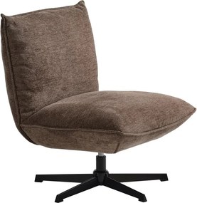 Hnedé kreslo Fraser – Unique Furniture