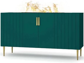 Elektrický krb Prins 1000 zelená