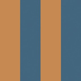 Tapeta intenzívna modrá s karamelovou 280×50 cm