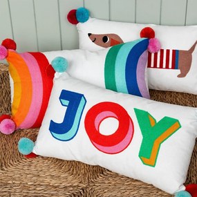 Detský vankúšik s prímesou bavlny 50x33 cm Joy – Rex London