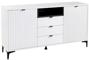 Komoda Fabio 2D3S doska biela