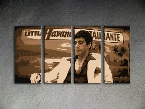 Ručne maľovaný POP Art obraz HAVANA - AL PACINO