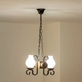 Brilagi - Luster na reťazi RUSTIC 2xE14/40W/230V buk/orech