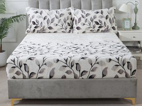 XPOSE® Mikroplyšová  plachta IVANKA  Exclusive - sivá 180x200 cm