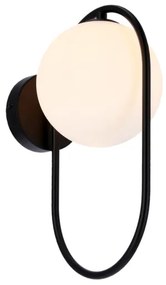 Nástenné svietidlo CORDEL 1xG9/28W/230V čierna