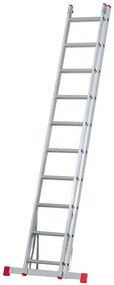 Hliníkový dvojdielny výsuvný rebrík VENBOS HOBBY, 2x10 priečok, 4,5 m