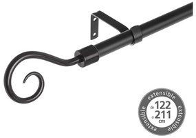 Kovová roztiahnuteľná garniža 122 - 211 cm – Casa Selección