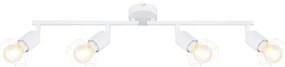 Globo 54802W-4 - Bodové svietidlo XARA 4xE14/40W/230V