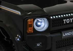 Elektrické autíčko Toyota Land Cruiser PRADO čierne