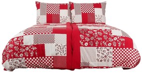 Bavlnené obliečky PERISO červené Rozmer obliečky: 70 x 90 cm | 140 x 200 cm