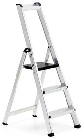 Skladací hliníkový rebrík UPWARD, 3 priečky, výška 660 mm