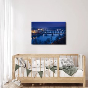 Obraz pražských mostov (90x60 cm)
