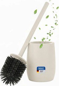 Krémovobiela keramická WC kefa Fablo – Wenko
