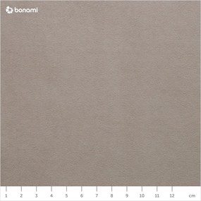 Hnedá zamatová pohovka 165 cm Eden - Scandic