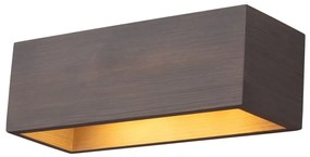 Spot-Light DO2251257 - Nástenné svietidlo KENZO 2xG9/6W/230V borovica