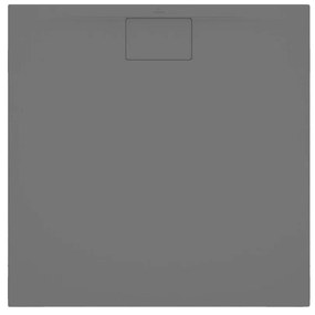 VILLEROY &amp; BOCH Architectura MetalRim štvorcová sprchová vanička akrylátová, štandardný model, protišmyk (B), 800 x 800 x 15 mm, Anthracite, UDA8080ARA115V-1S