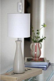Krémová stolová lampa s textilným tienidlom (výška 42 cm) Birillo – Markslöjd