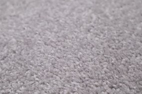 Vopi koberce Kusový koberec Eton sivý 73 kruh - 160x160 (priemer) kruh cm
