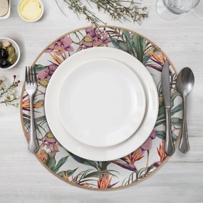 Podložka pod tanier HOPE zelená / fialová (6 ks)