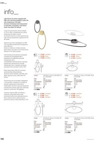 Redo 01-3343 - LED stmievateľný luster na lankách LEO LED/115W/230V čierny