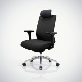 Ergonomická kancelárska stolička čierna VECTOR