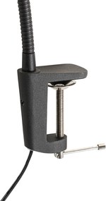 Svorová stolová lampa čierna vrátane LED s dotykovým stmievačom - Lionard