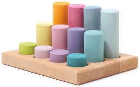 Grimm's - Stohovacia hra - Malé pastelové valčeky