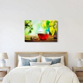 Obraz - Zátišie s čajom (90x60 cm)