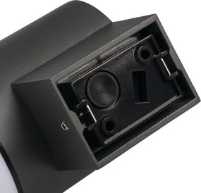Kanlux 46080 - Vonkajšie nástenné svietidlo STONO 1xE27/15W/230V IP65 antracit