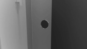Polysan Polysan, MODULAR SHOWER zástena s pojazdy 1400 mm, čierna, MS5-140B