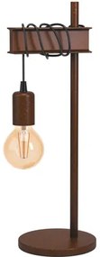 Stolová lampa Eglo 43525 TOWNSHEND 4 E27 10W hnedá antik