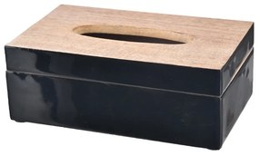 InDecor Box na papierové vreckovky mango/smalt, 25 x 15 x 9,5 cm