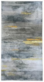 Tlačený koberec Loren 1,4/1,9 LBL 15 sivá