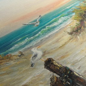 Obraz - Piesočná pláž (120x50 cm)