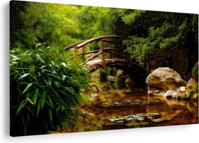 Obraz - Most cez riečku (90x60 cm)