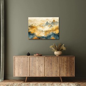 Obraz - Pohorie, akvarel (70x50 cm)