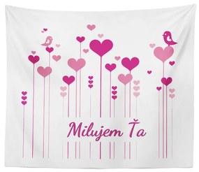 Sablio Deka Milujem ťa: 150x120 cm