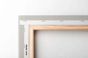 Obraz medené listy s nádychom minimalizmu