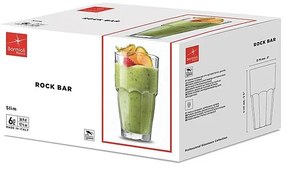 Bormioli Rocco Rock Bar Slim 369 ml 6 ks